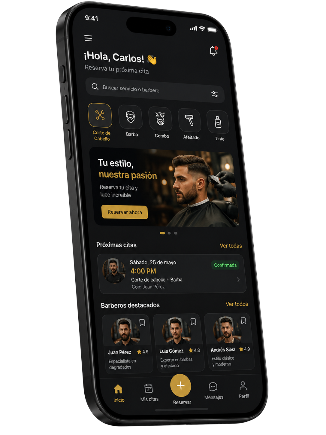 App para Barberías