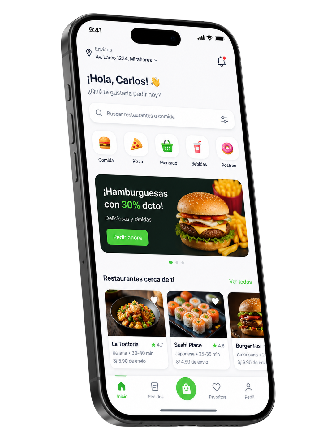 App de Delivery de Comida