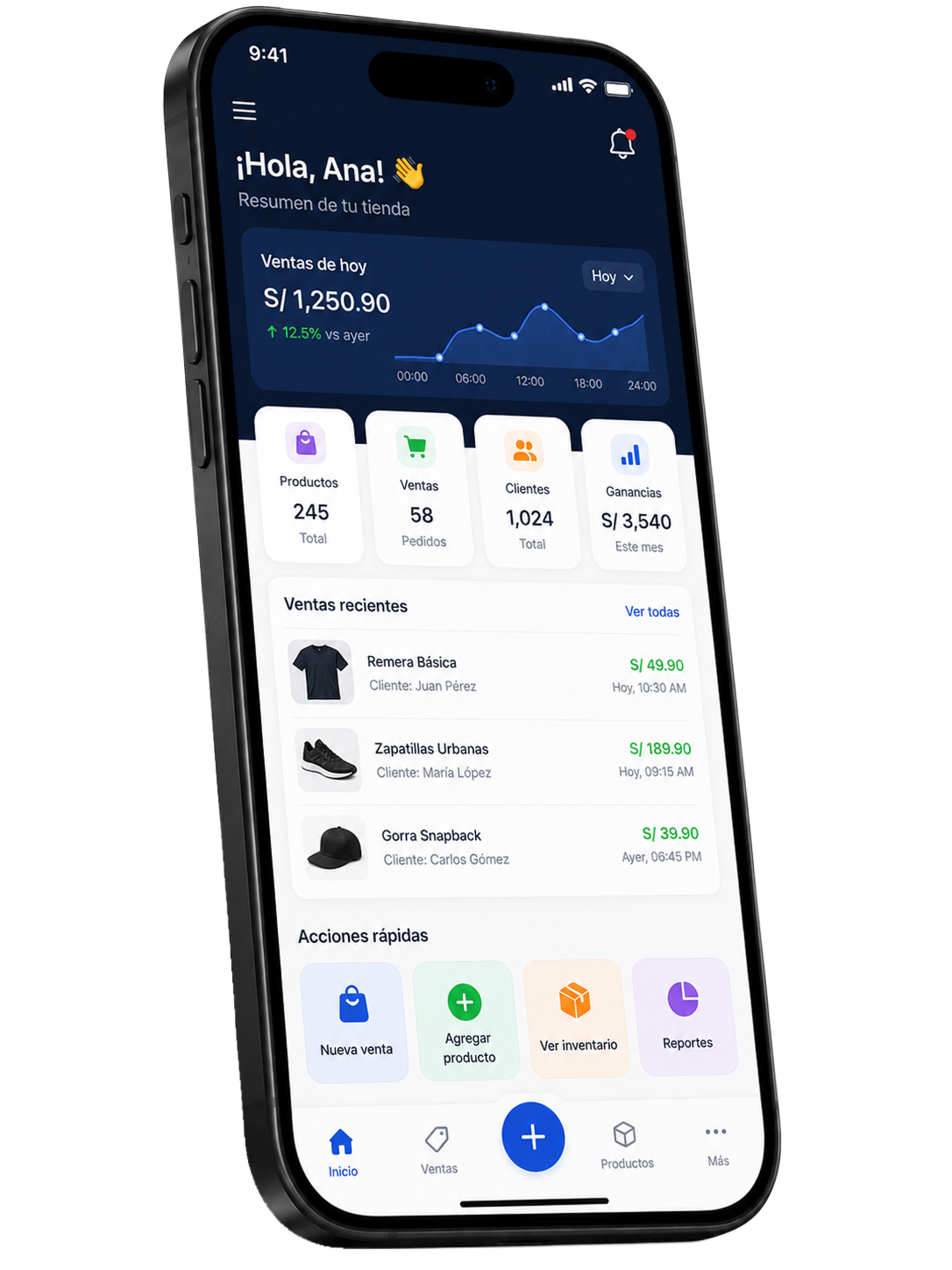App de Ventas y Gestión
